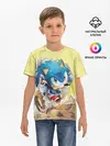Детская базовая футболка / SONIC