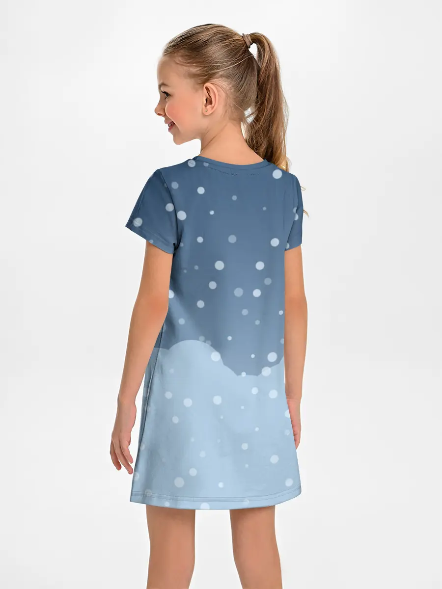 Детское платье / Новогодний Пикачу