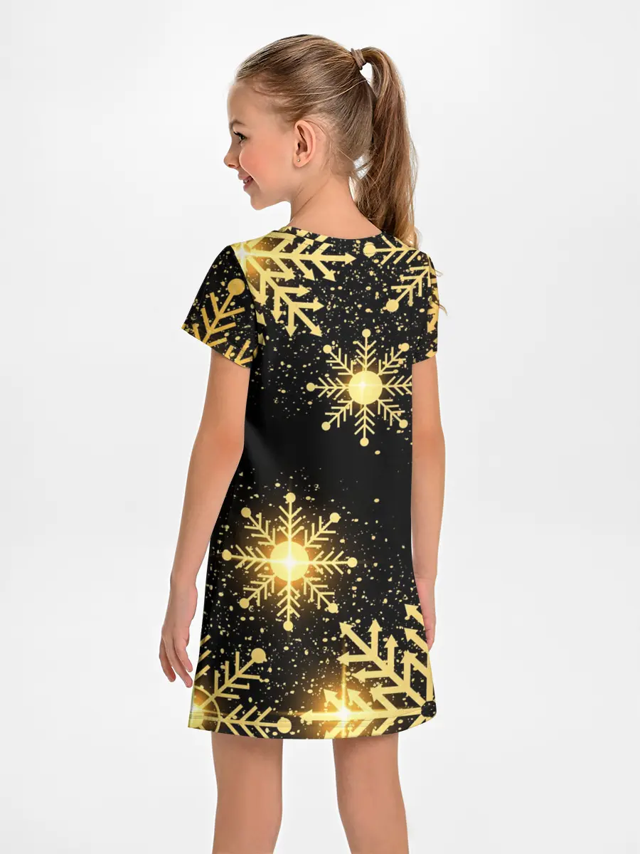Детское платье / AMONG US НОВОГОДНИЙ
