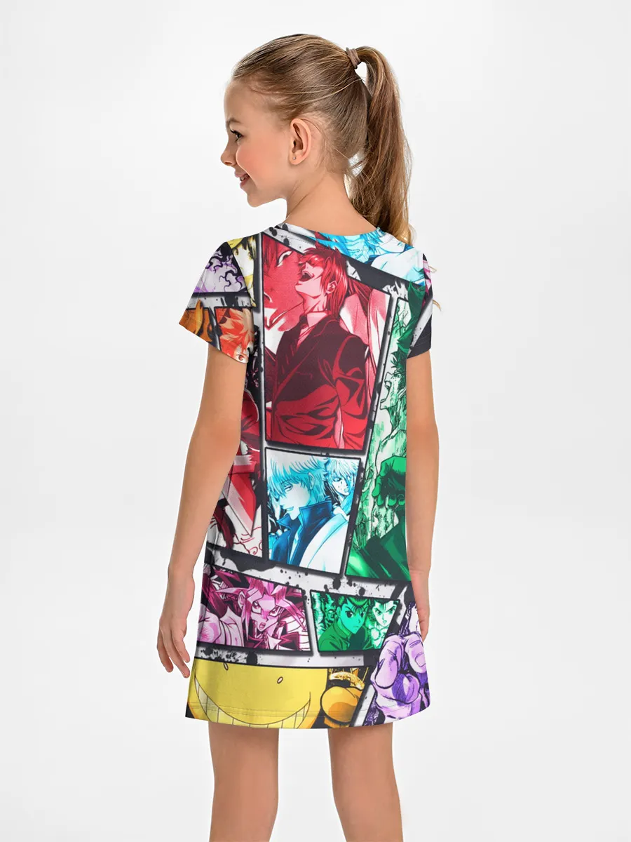 Детское платье / EPIC MAIN ANIME CHARACTERS 3D!