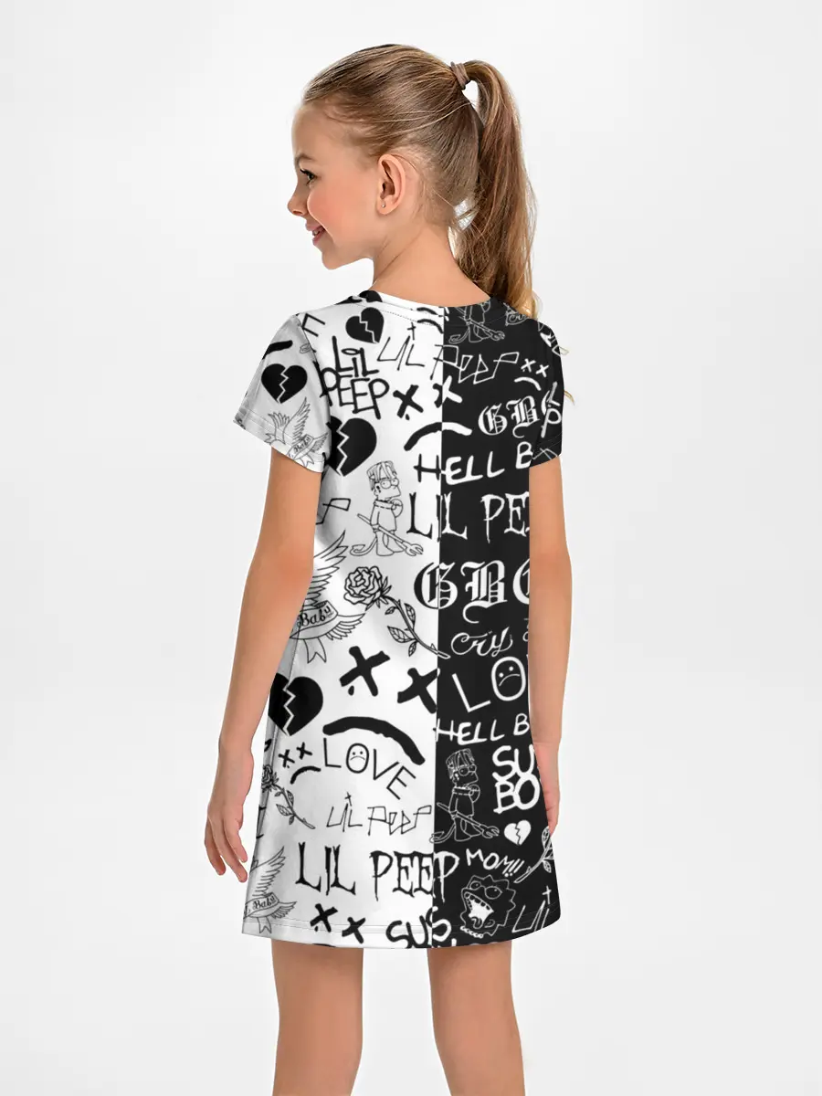Детское платье / LIL PEEP LOGOBOMBING | ЛИЛ ПИП