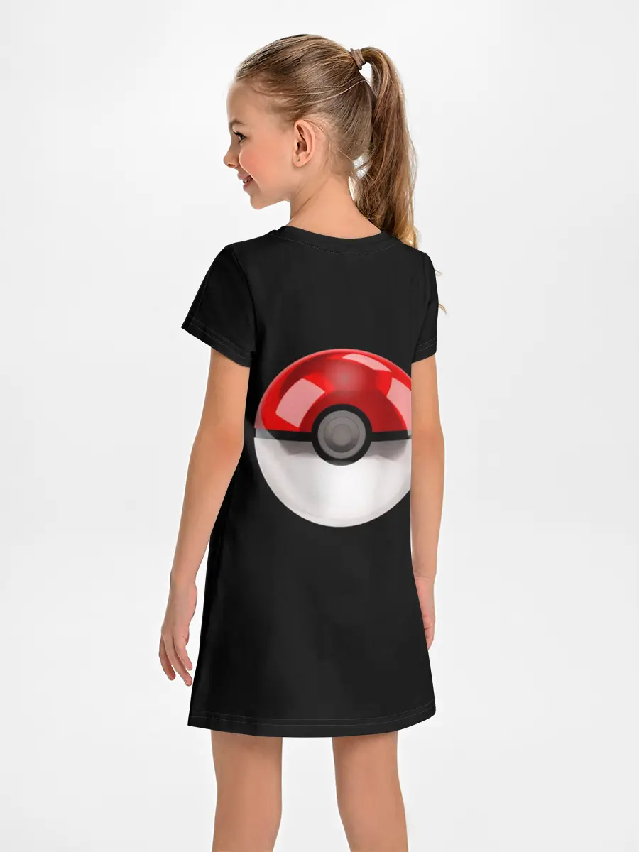 Детское платье / Покемон Пикачу