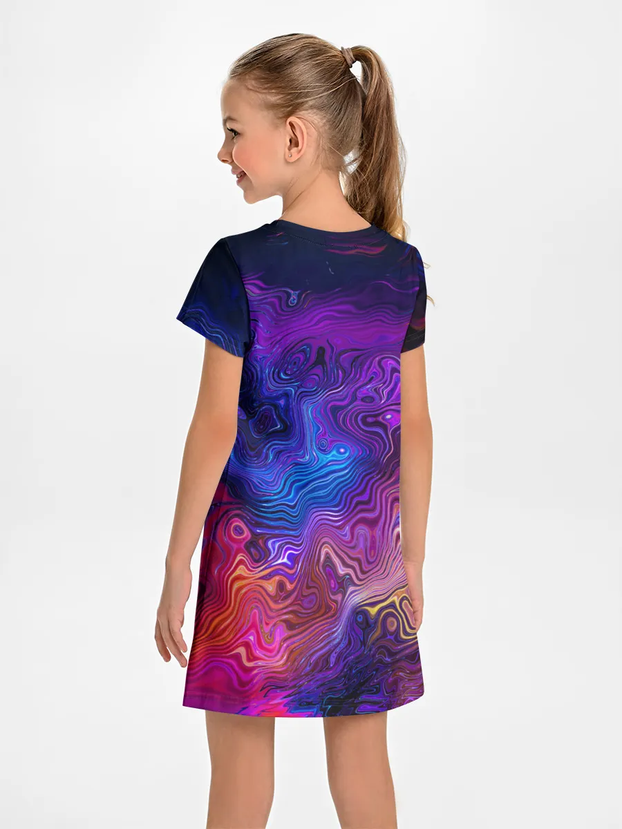 Детское платье / НЕОНОВЫЕ РАЗВОДЫ