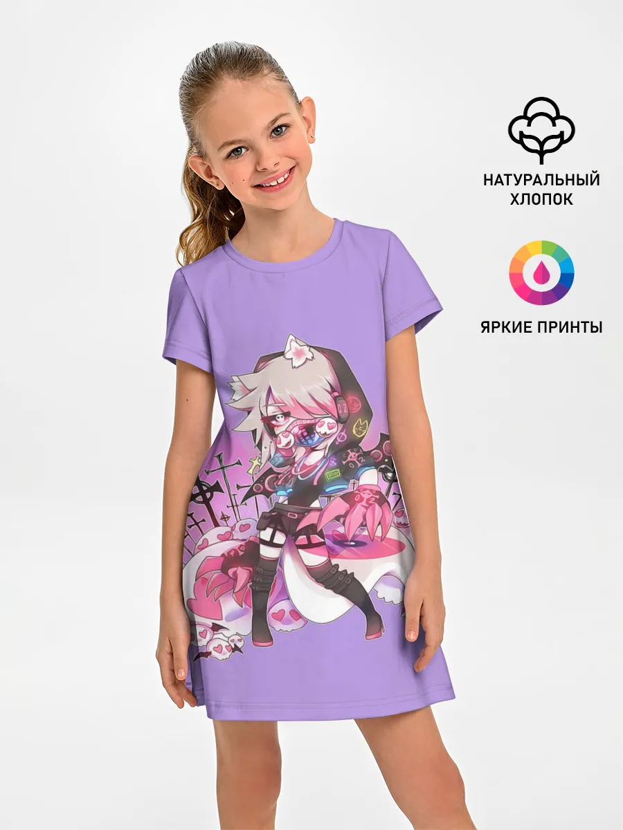 Детское платье / Gacha Club DJ Cry