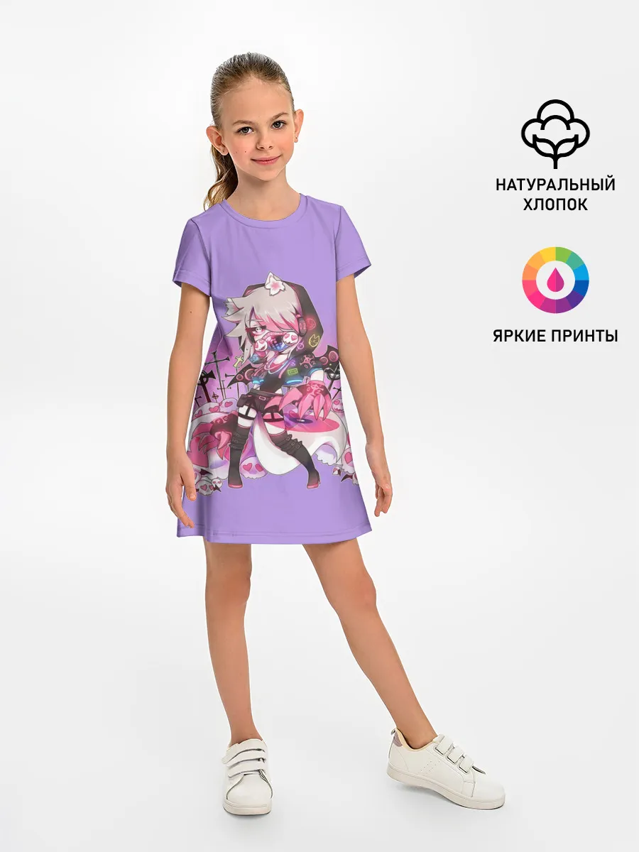 Детское платье / Gacha Club DJ Cry