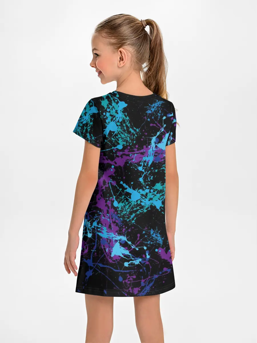 Детское платье / Брызги