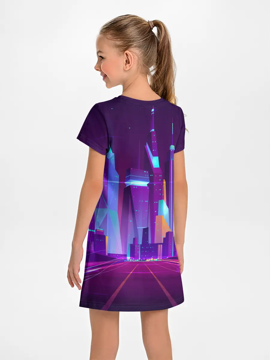 Детское платье / НЕОНОВЫЙ ГОРОД