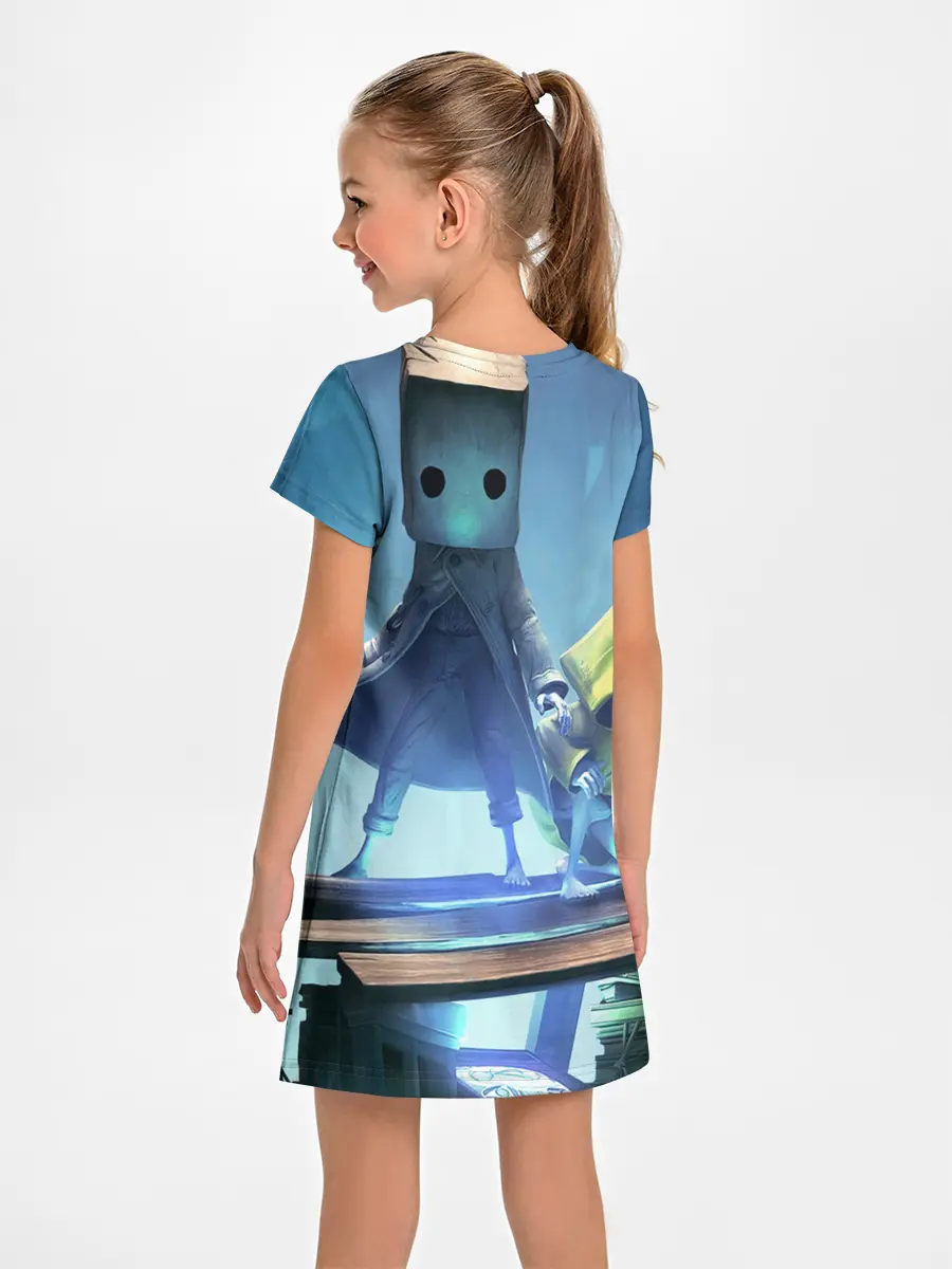 Детское платье / Little Nightmares || арт шестой и моно