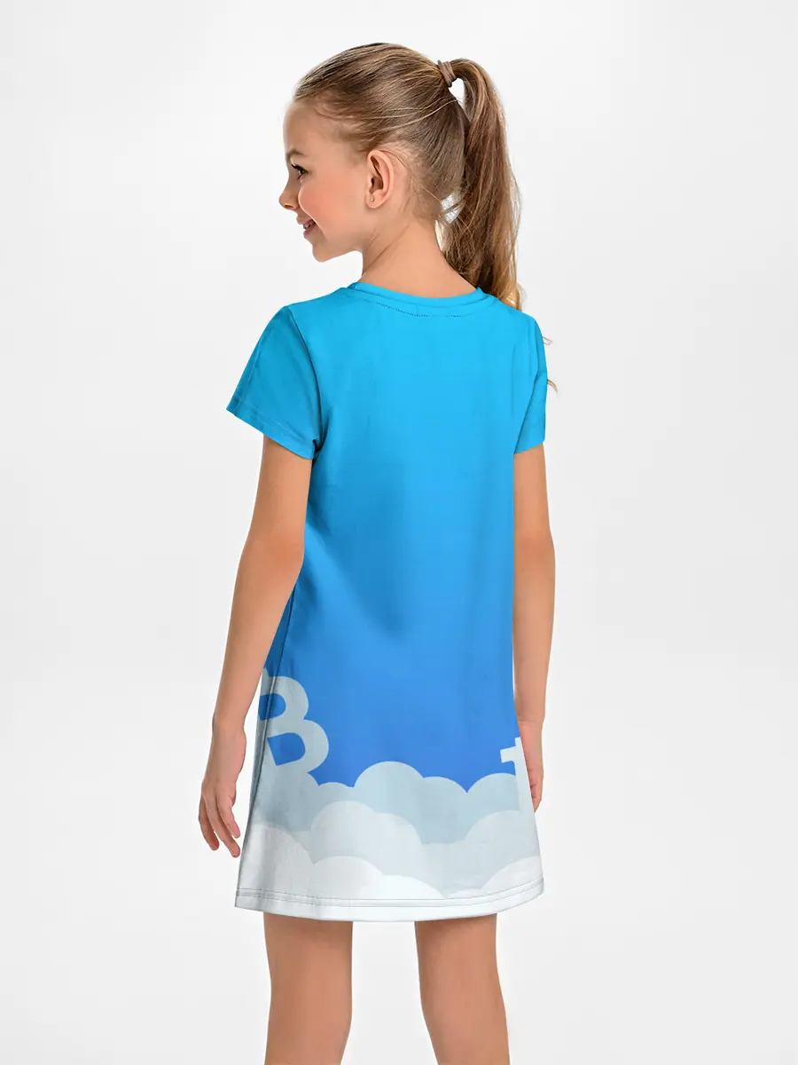 Детское платье / БИТКОИН В КОСМОС