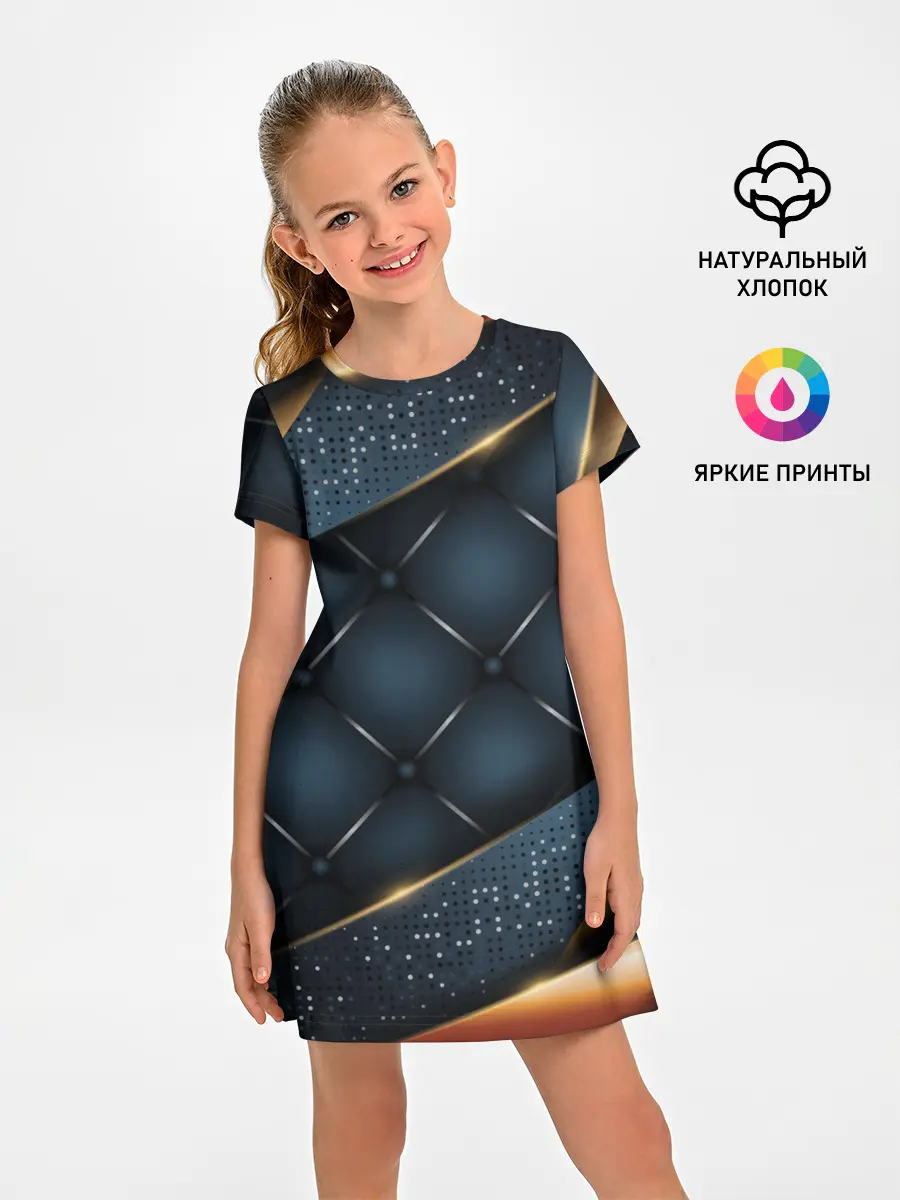 Детское платье / 3D VIP GOLD CORNERS