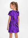 Детское платье / Абстрактный узор зебра
