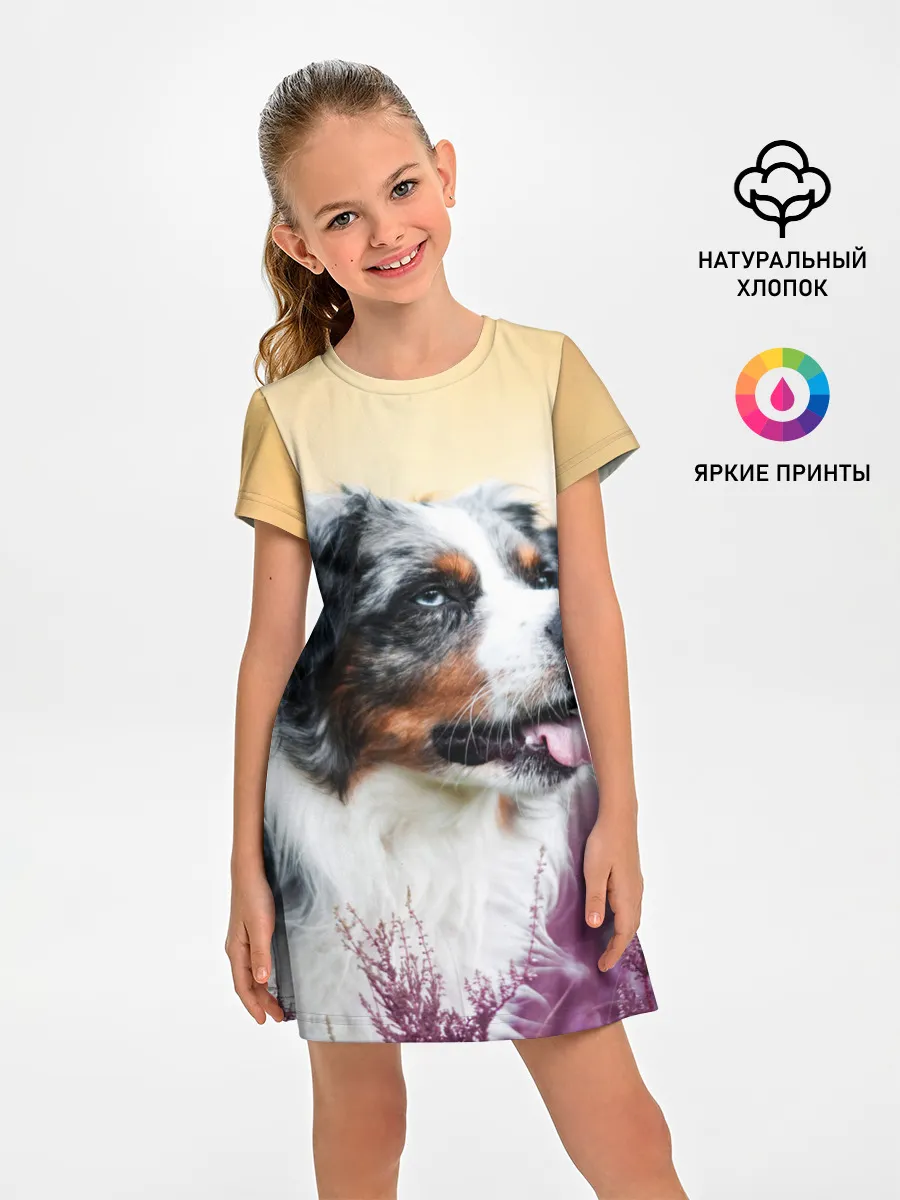 Детское платье / Австралийская Овчарка