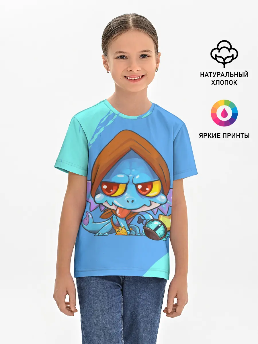 Детская базовая футболка / Сларк | Dota 2