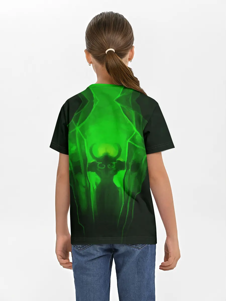 Детская базовая футболка / Демон легиона