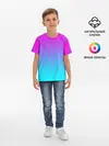 Детская базовая футболка / NEON SPACE