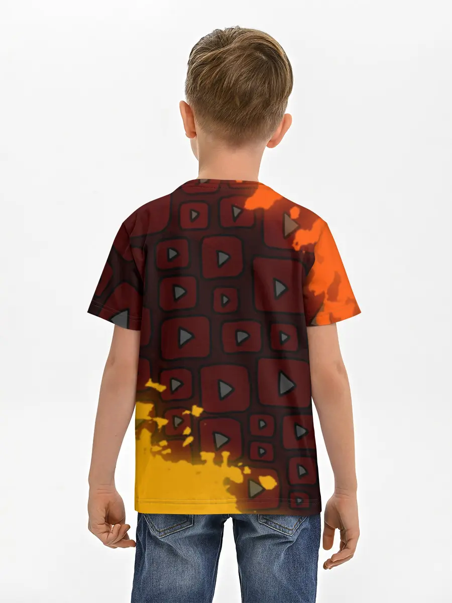 Детская базовая футболка / YouTube