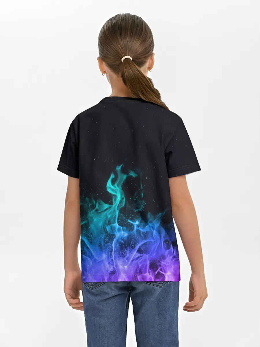 Детская базовая футболка / Marshmello Fortnite