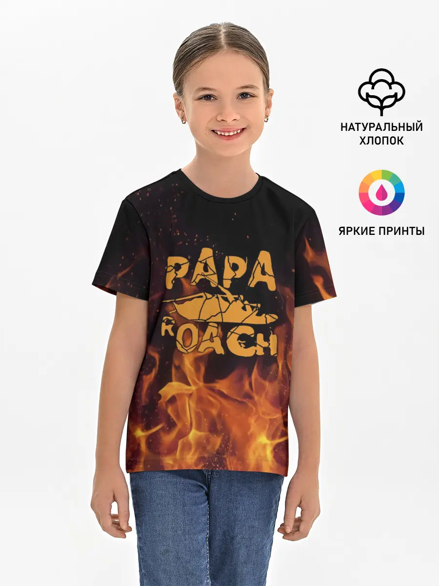 Детская базовая футболка / Papa Roach