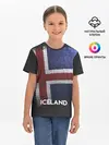 Детская базовая футболка / Iceland