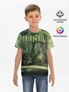 Детская базовая футболка / Фейри Тейл лес