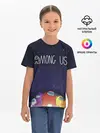 Детская базовая футболка / Among Us team