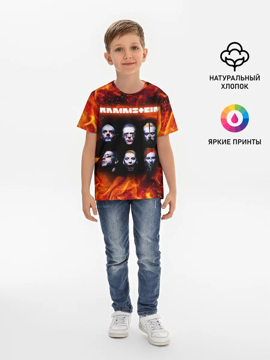 Детская базовая футболка / RAMMSTEIN