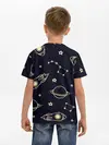 Детская базовая футболка / космос