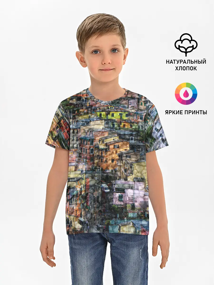 Детская базовая футболка / ГОРОДОК