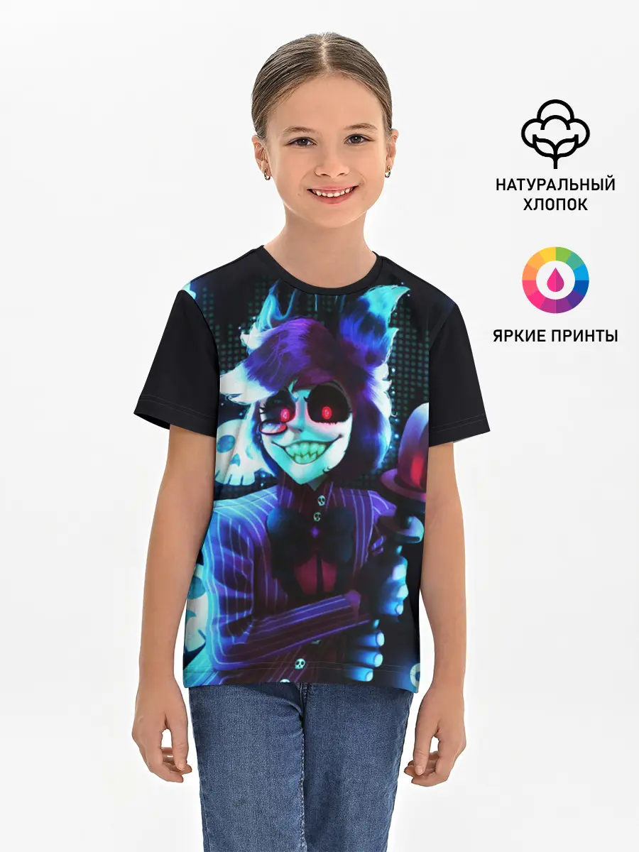 Детская базовая футболка / Отель Хазбин