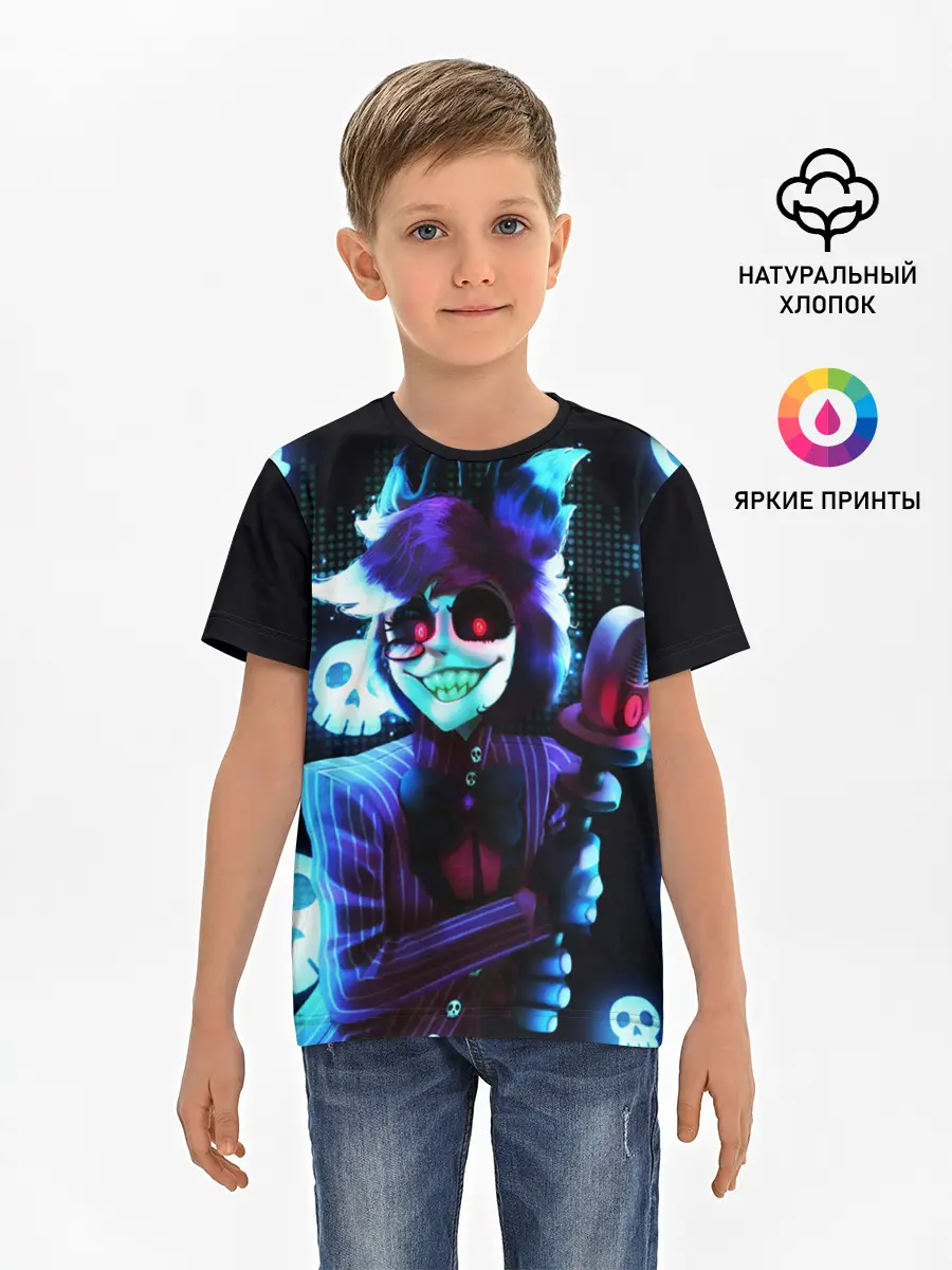 Детская базовая футболка / Отель Хазбин