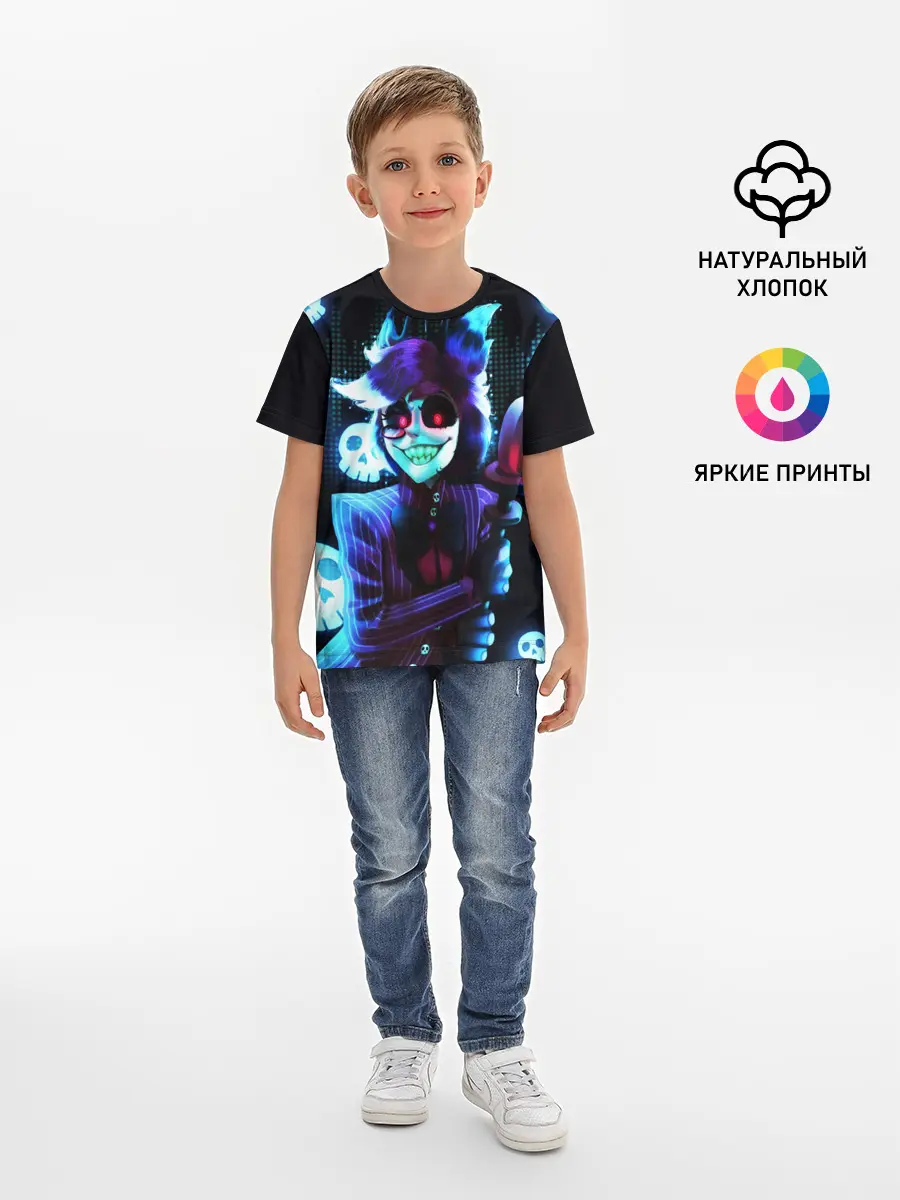 Детская базовая футболка / Отель Хазбин