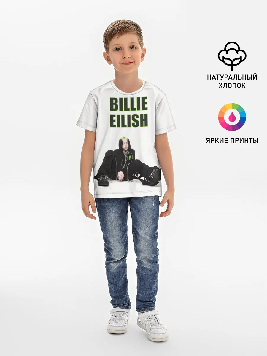 Детская базовая футболка / Billie Eilish