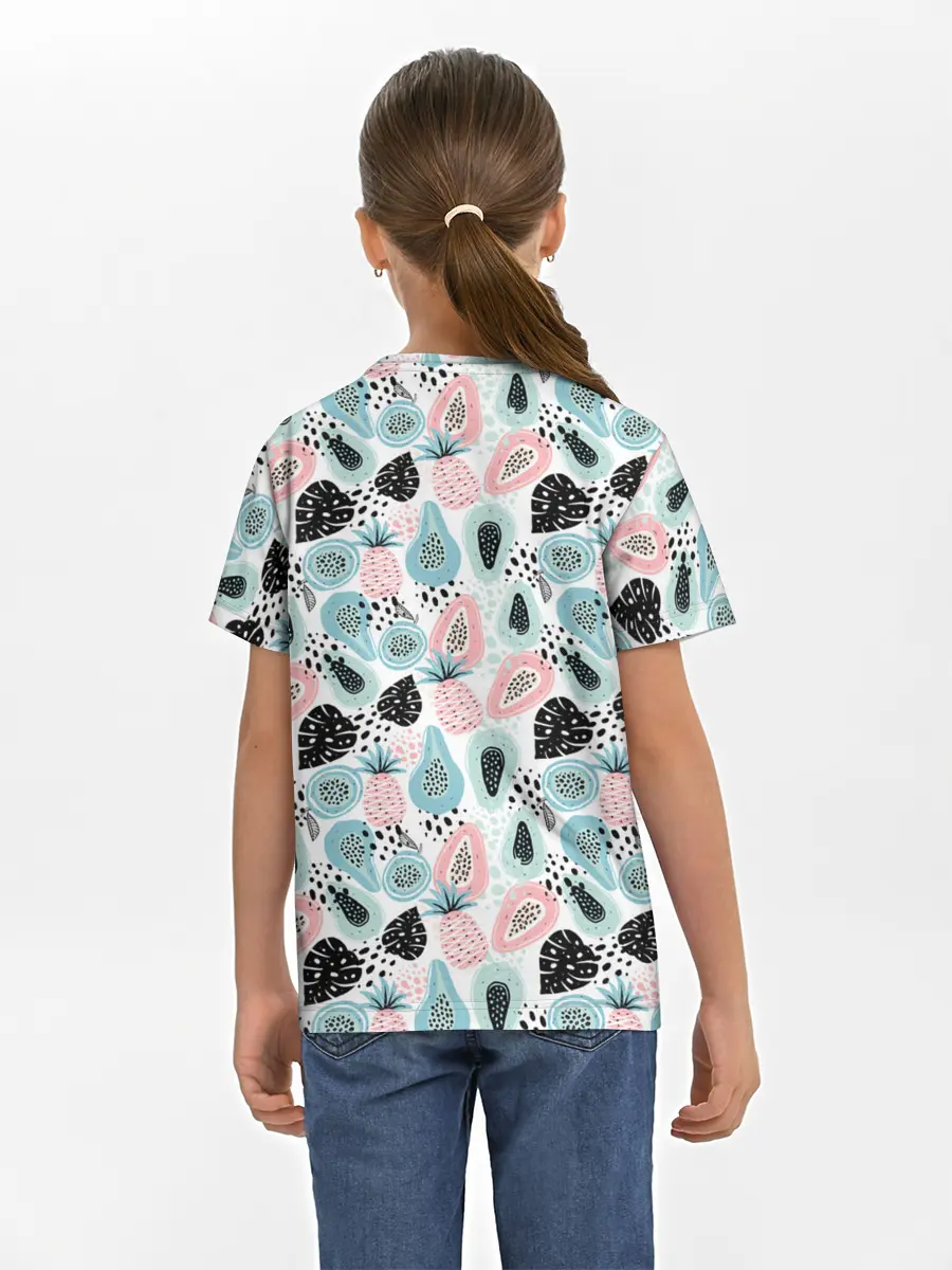 Детская базовая футболка / АВОКАДО