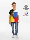 Детская базовая футболка / Российский Имперский Флаг