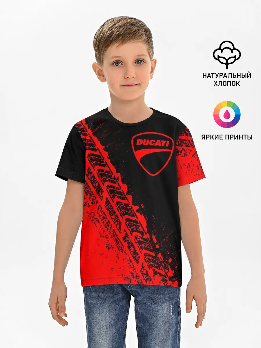 Детская базовая футболка / DUCATI [3]