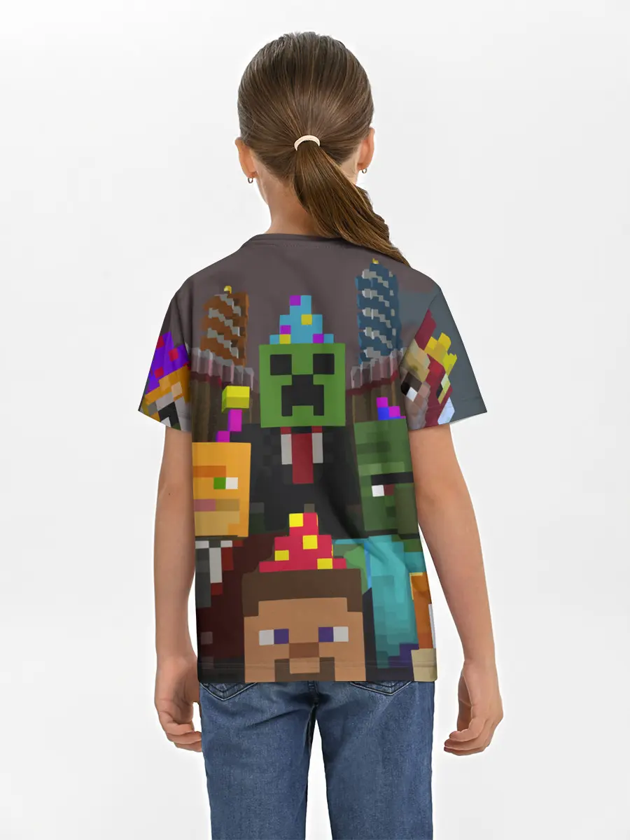 Детская базовая футболка / MINECRAFT