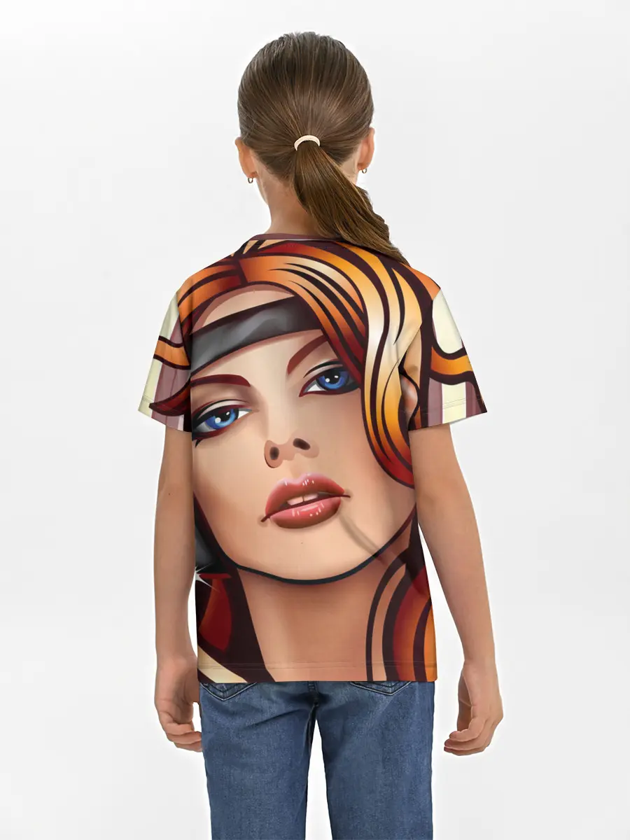 Детская базовая футболка / ДЕВУШКА