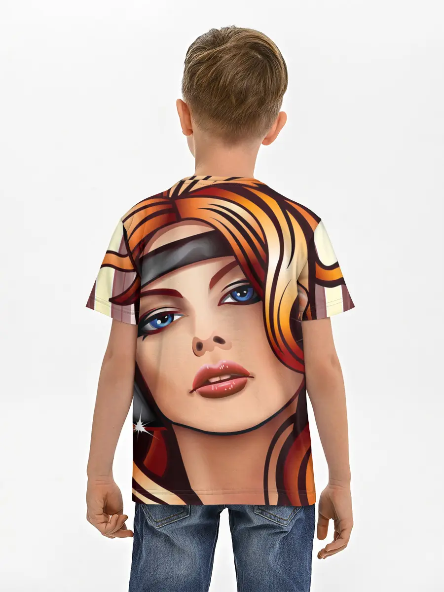 Детская базовая футболка / ДЕВУШКА