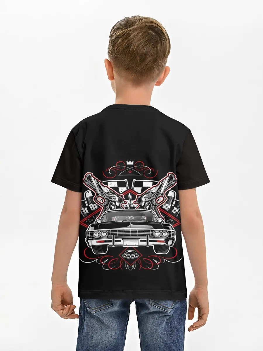 Детская базовая футболка / МАШИНА