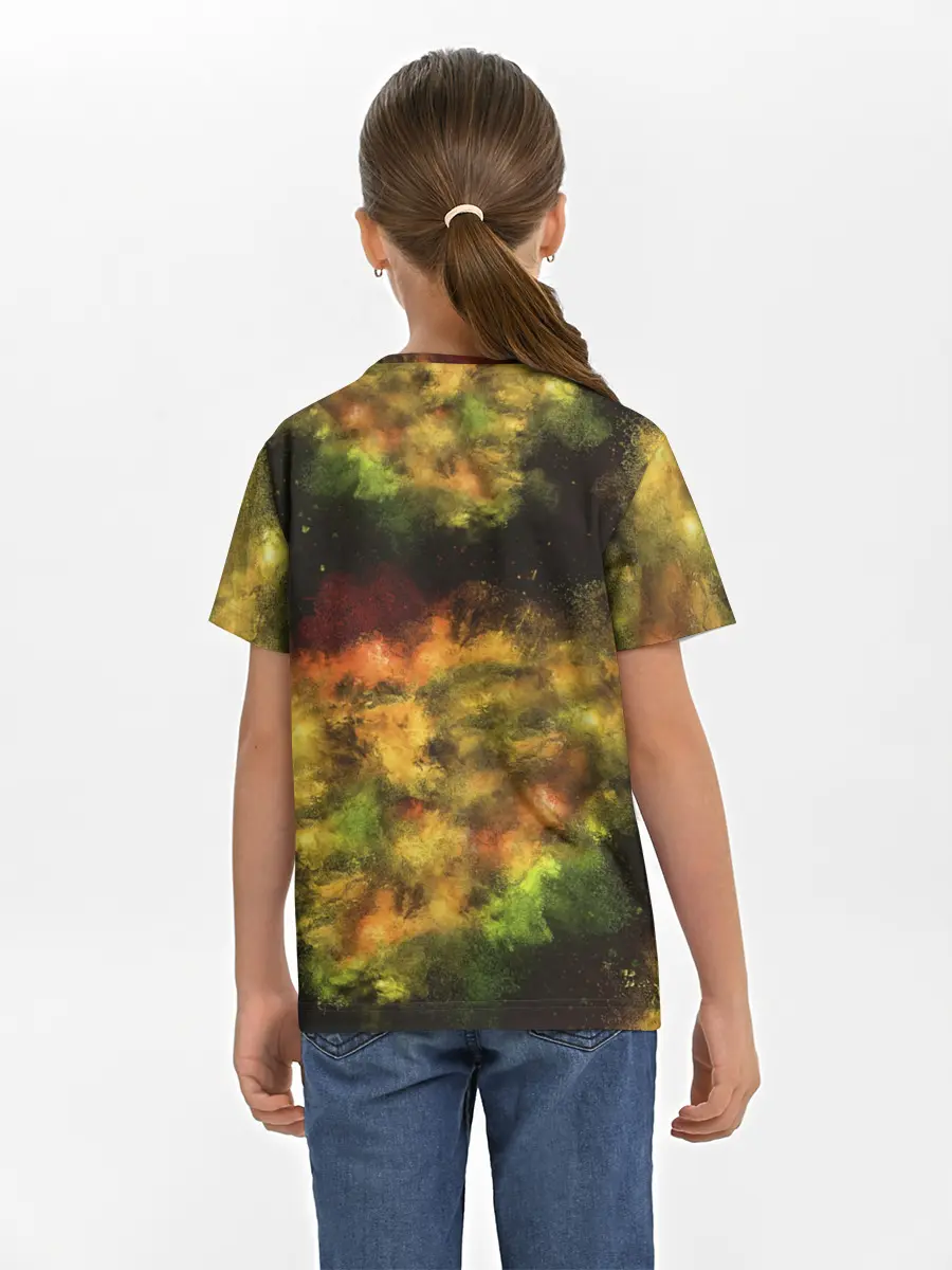 Детская базовая футболка / CS GO Gold dust