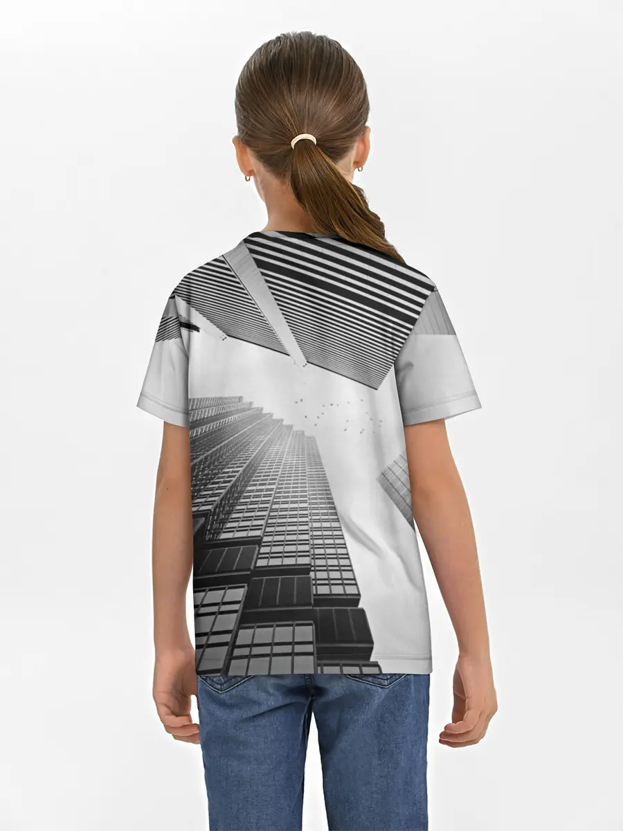 Детская базовая футболка / Минимализм