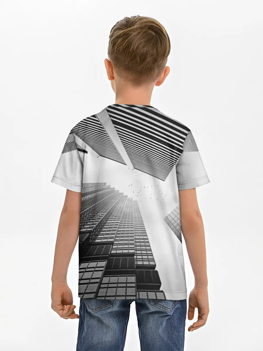 Детская базовая футболка / Минимализм