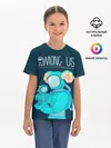 Детская базовая футболка / Among Us