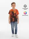 Детская базовая футболка / ДРЕВО ХАОС 3D