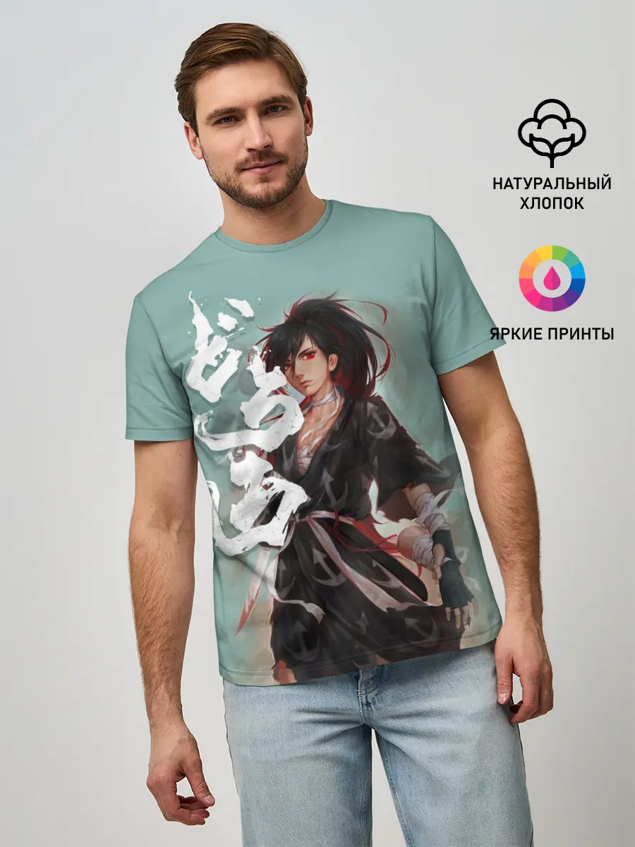 Мужская базовая футболка / Дороро