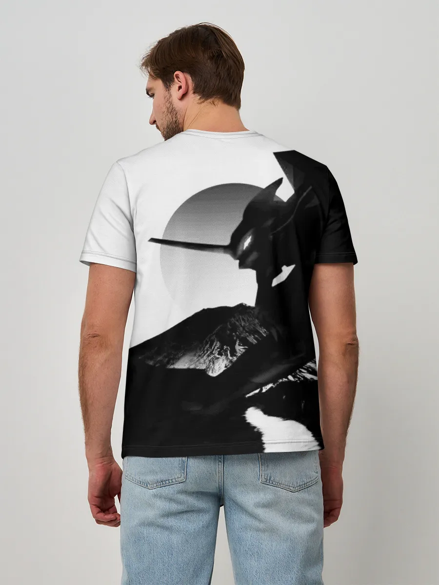 Мужская базовая футболка / ЗАКАТ ЕВАНГЕЛИОН