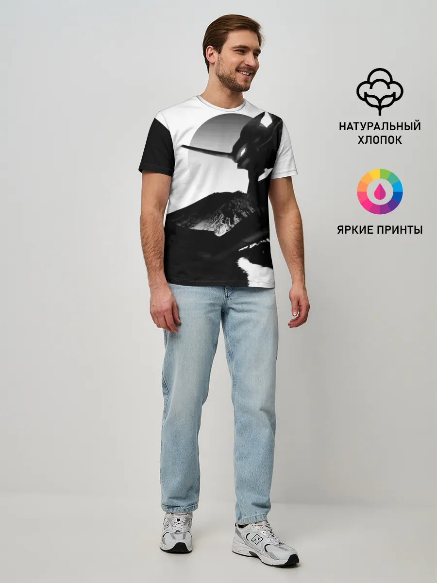 Мужская базовая футболка / ЗАКАТ ЕВАНГЕЛИОН