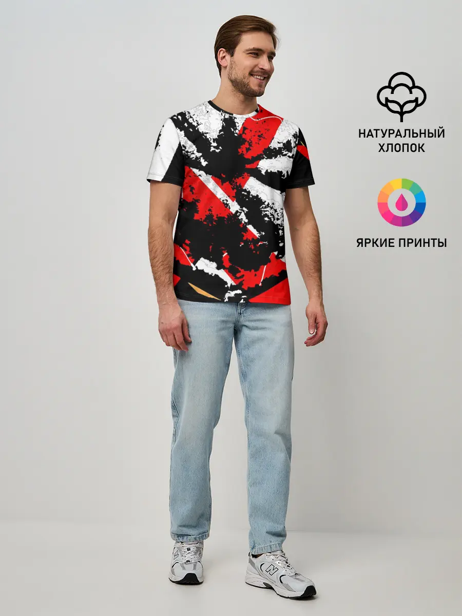 Мужская базовая футболка / DARK SIDE1.0