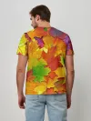 Мужская базовая футболка / Осенние листья