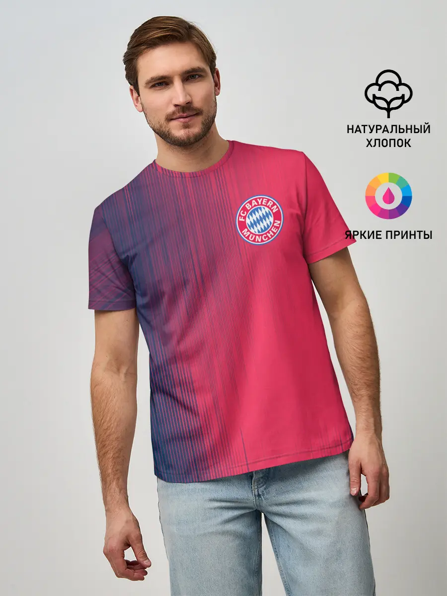 Мужская базовая футболка / FC Bayern Munchen